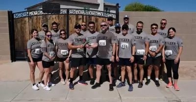 Heroes Calexico CBP employees run relay to honor fallen law enforcement officers