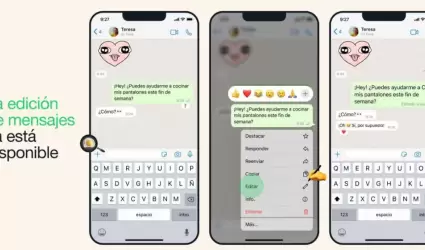 WhatsApp anuncia edicin de mensajes