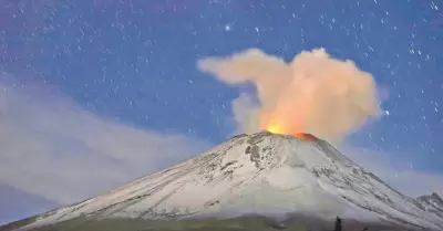 Volcn Popocatpetl.