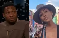 Jonathan Majors es captado con su supuesta novia Meagan Good