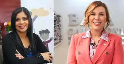 Monserrat Caballero y Marina del Pilar