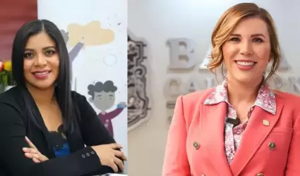 Monserrat Caballero y Marina del Pilar