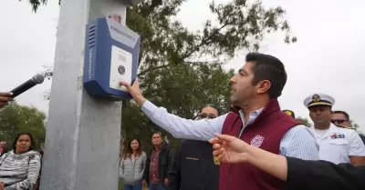 Arranca operacin de cmaras de vigilancia