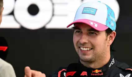 "Checo" Prez llega motivado al GP de Mnaco