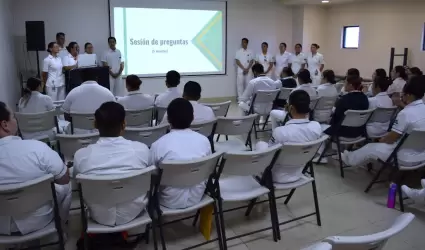 Resultados de pr�cticas profesionales en Hospital Materno Infantil de Mexicali