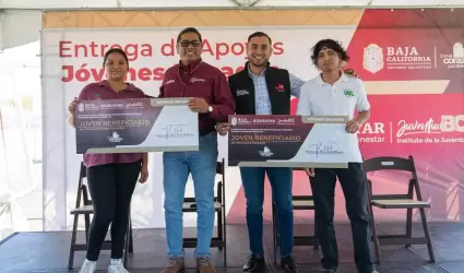 Beca "JOBEC" a estudiantes de San Felipe