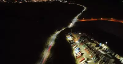 Se instalaron 50 lamparas led, marca Dianming que brindan un ahorro del 40 por c