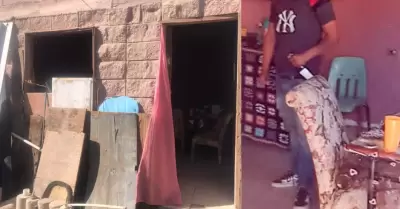 DSPM rescata a mujer y captura a su agresor