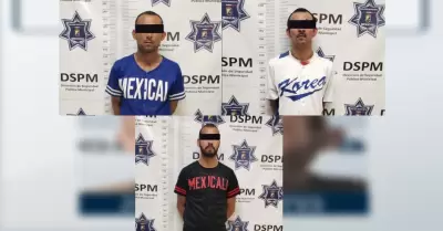 Detenidos por portaci�n de armas prohibidas