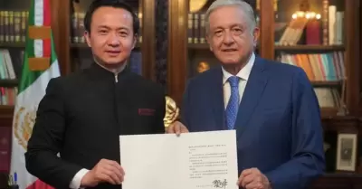 Lpez Obrador recibi las cartas credenciales de siete embajadores.