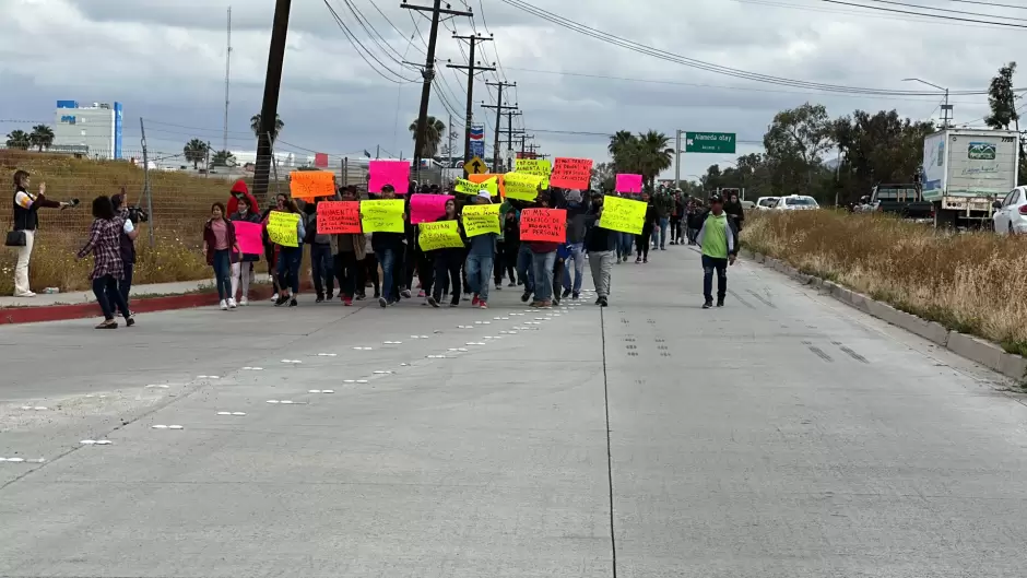 Protesta migrante