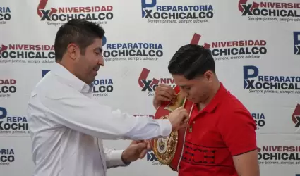 Reconocimiento a boxeador Daniel Garcia