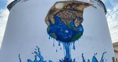 Cultura del agua a travs de talleres de arte urbano