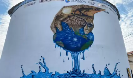 Cultura del agua a travs de talleres de arte urbano