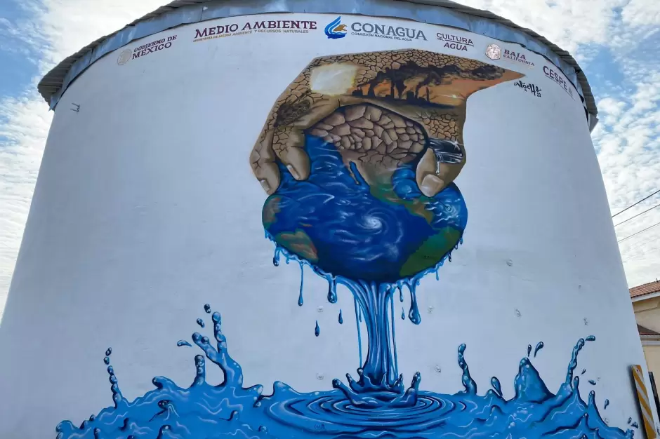 Cultura del agua a travs de talleres de arte urbano