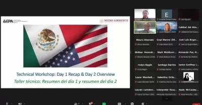 Refuerza Secretar�a del Medio Ambiente lazos binacionales para mejorar la calida