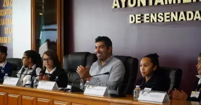 Clausura Congreso Infantil Alcalde y funcionarios por un da