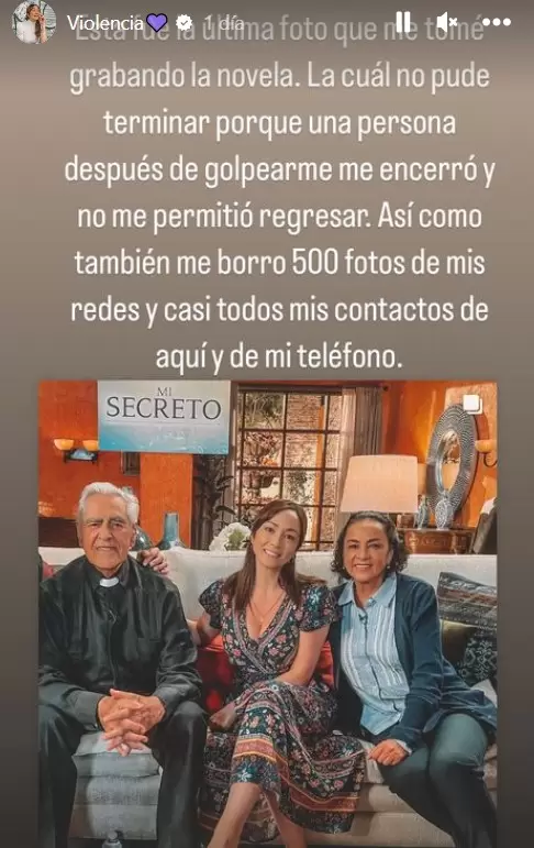 Laura Vignatti comparti en redes sociales que fue violentada.