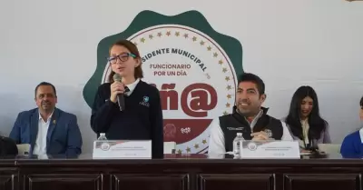 Lucca Palafox. Ni�o alcalde por un d�a