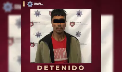 Detenido con marihuana