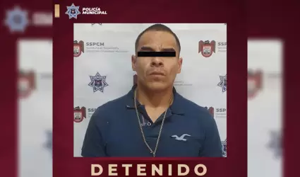 Detenido con arma larga