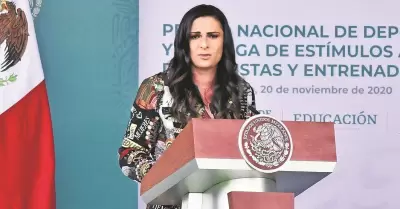 Ana Guevara, directora de la Conade