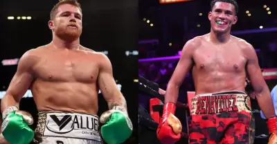 Saul "Canelo" lvarez y David Benavidez