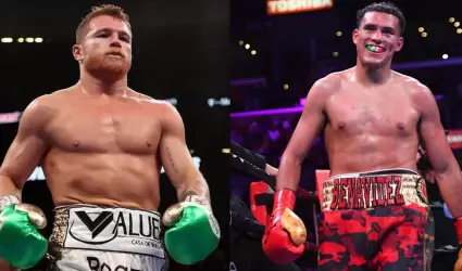 Saul "Canelo" lvarez y David Benavidez