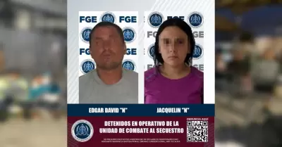 FGE en exitoso operativo libera a dos vctimas de secuestro