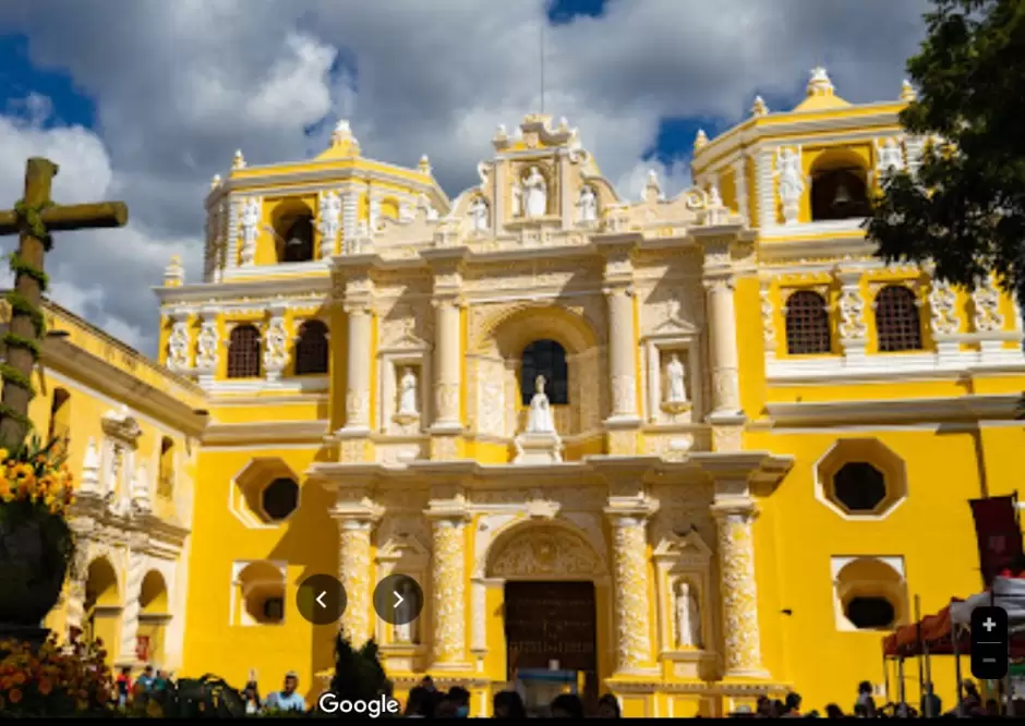 Iglesia de la Merced, Guatemala.