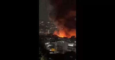 Incendio en Acapulco