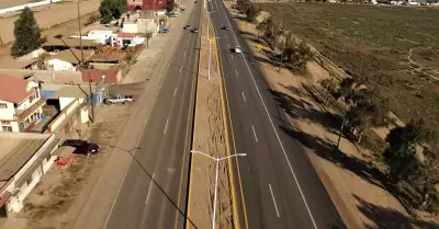 Carretera transpeninsular en San Quintn