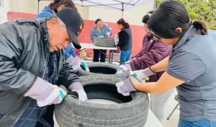Imparte CESPE "Taller de reutilizaci�n de llantas" en conmemoraci�n al D�a Mund
