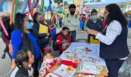 Impulsa Jurisdicci�n Salud Ensenada estilos de vida saludables para ni�as y ni�o