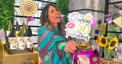 Galilea Montijo cumple 50 aos.