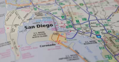 Mapa de San Diego, California