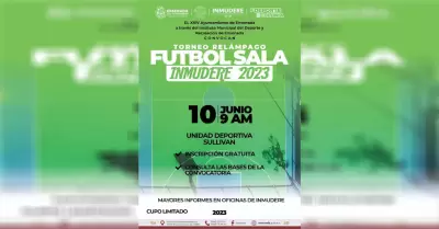 Llama Inmudere al Torneo Rel�mpago Futbol de Sala
