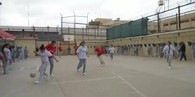 Convivencia deportiva entre la poblacin femenil del Centro Penitenciario