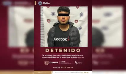 Joven detenido por ataque armado