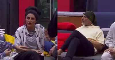 Brbara Torres y Sergio Mayer participan en "La casa de los famosos".