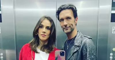 Sandra Echeverra y Leonardo de Lozanne siguen juntos.