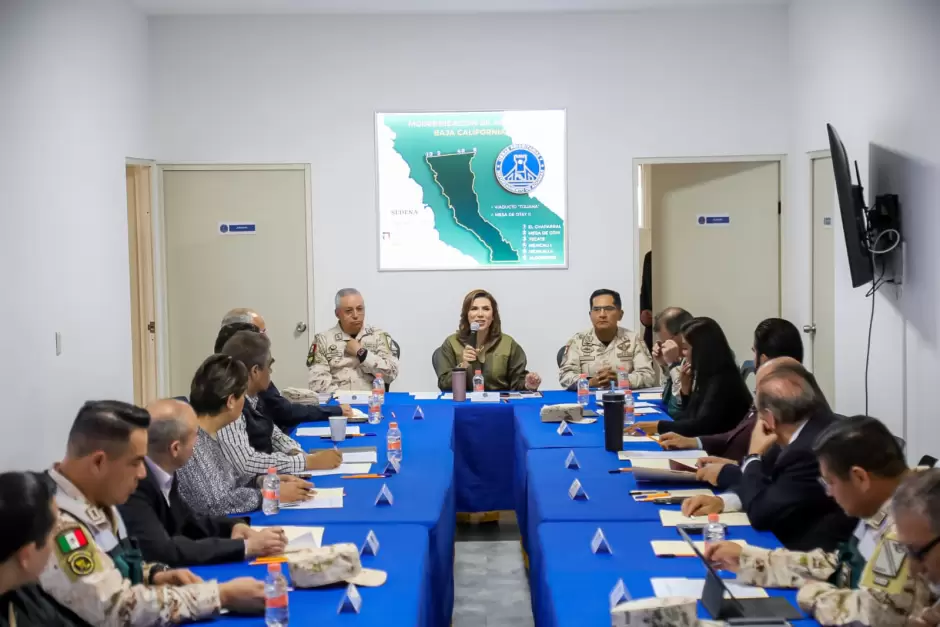 Reunin con autoridades federales y municipales de Tijuana