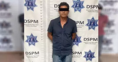 Polic�as municipales detiene a involucrado en robos de acumuladores