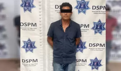 Polic�as municipales detiene a involucrado en robos de acumuladores