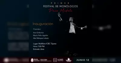 "Primer Festival de Monlogos Paco Mufote"