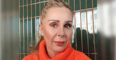 Atala Sarmiento sufri� una extorsi�n por una fotograf�a.