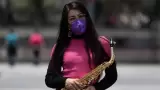 Saxofonista Mar�a Elena R�os