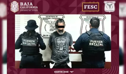 Detenido por violencia familiar