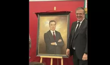 Despiden a Marcelo Ebrard en la SRE