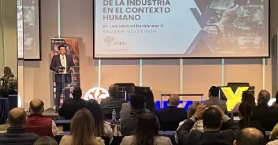 Luis Manuel Hernndez, presidente del Consejo Nacional de la Industria Maquilado